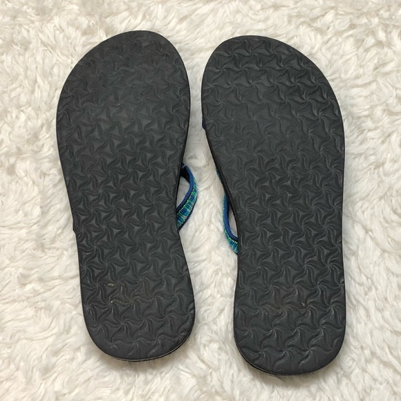 Teva Olowahu Blue Mush Sandal Sz 5 - Picture 7 of 9